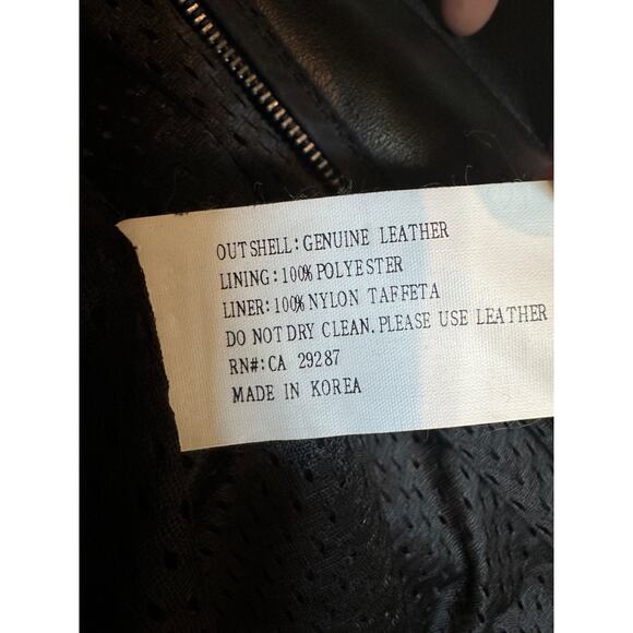 Joe Rocket Women’s Leather Motorcycle Jacket – Size XL – Heavy Duty Cruiser - Picture 10 of 14